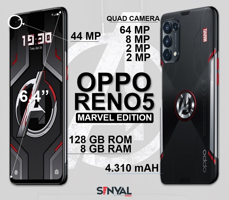 harga oppo reno 5 marvel