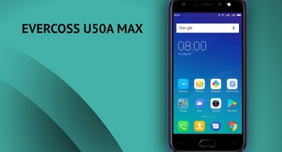 Evercoss U50A Max, Smartphone Empat Kamera Rp 1 Jutaan