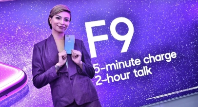 Oppo F9 Starry Purple Resmi Melenggang di Indonesia