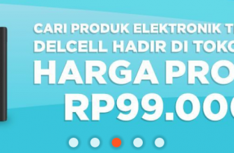 Promo Gila-gilaan Delcell di Tokopedia