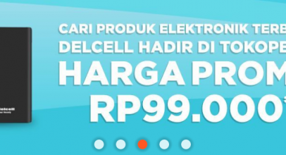 Promo Gila-gilaan Delcell di Tokopedia