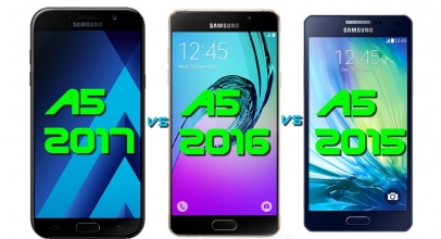 Samsung A5 2015 VS A5 2016 VS A5 2017, Kembar tapi Tak Sama