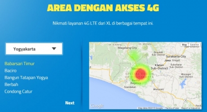 XL Perlebar Spektrum 4G LTE di Yogyakarta