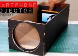 Tutorial: Membuat Proyektor Dengan Handphone dan Kardus Bekas