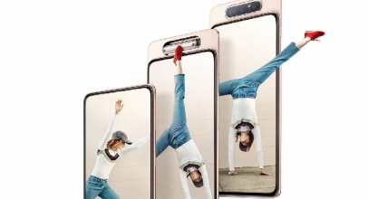 Resmi Dirilis, Samsung Galaxy A80 Punya Tiga Kamera Yang Bisa Diputar