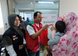 Telkomsel Beraksi Khitanan Massal di Sukabumi