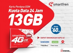 Smartfren Tawarkan Banyak Bonus dari Kartu Perdana 4G GSM