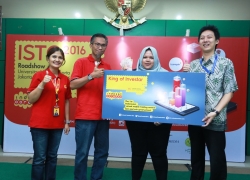 Tingginya Animo Peserta Roadshow  Indosat Ooredoo Stock Trading Contest (ISTC) 2016