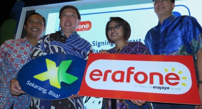 Kerjasama XL dan Erafone, Permudah Beralih ke smartphone 4G