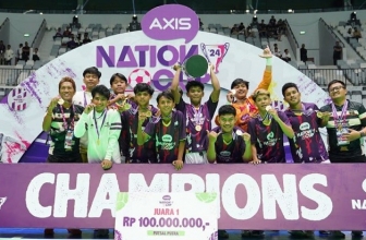 SMK Medika Samarinda dan SMAN 2 Mojokerto Juara Axis Nation Cup 2024