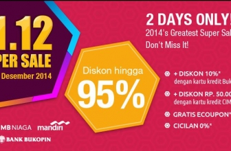 Bhinneka.com Gelar Promo 11.12 SUPER SALE