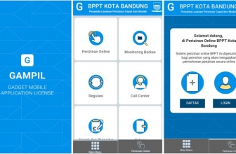 Gampil, Gadget Mobile Application for Licence