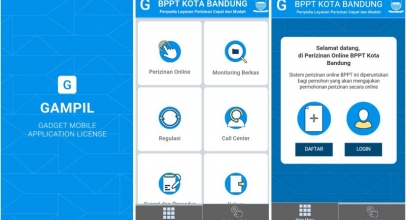 Gampil, Gadget Mobile Application for Licence