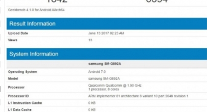 Samsung Galaxy S8 Active Muncul di Geekbench, Pakai Chip SD 835