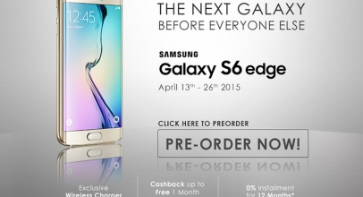 Pre-order Samsung Galaxy S6 edge Dibuka!