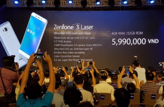 Asus Umumkan Zenfone 3 Laser dan Zenfone 3 Max