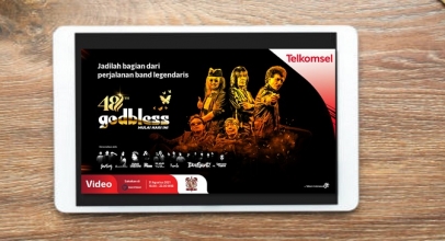 Telkomsel Maxstream Gelar Konser 48 Tahun Godbless