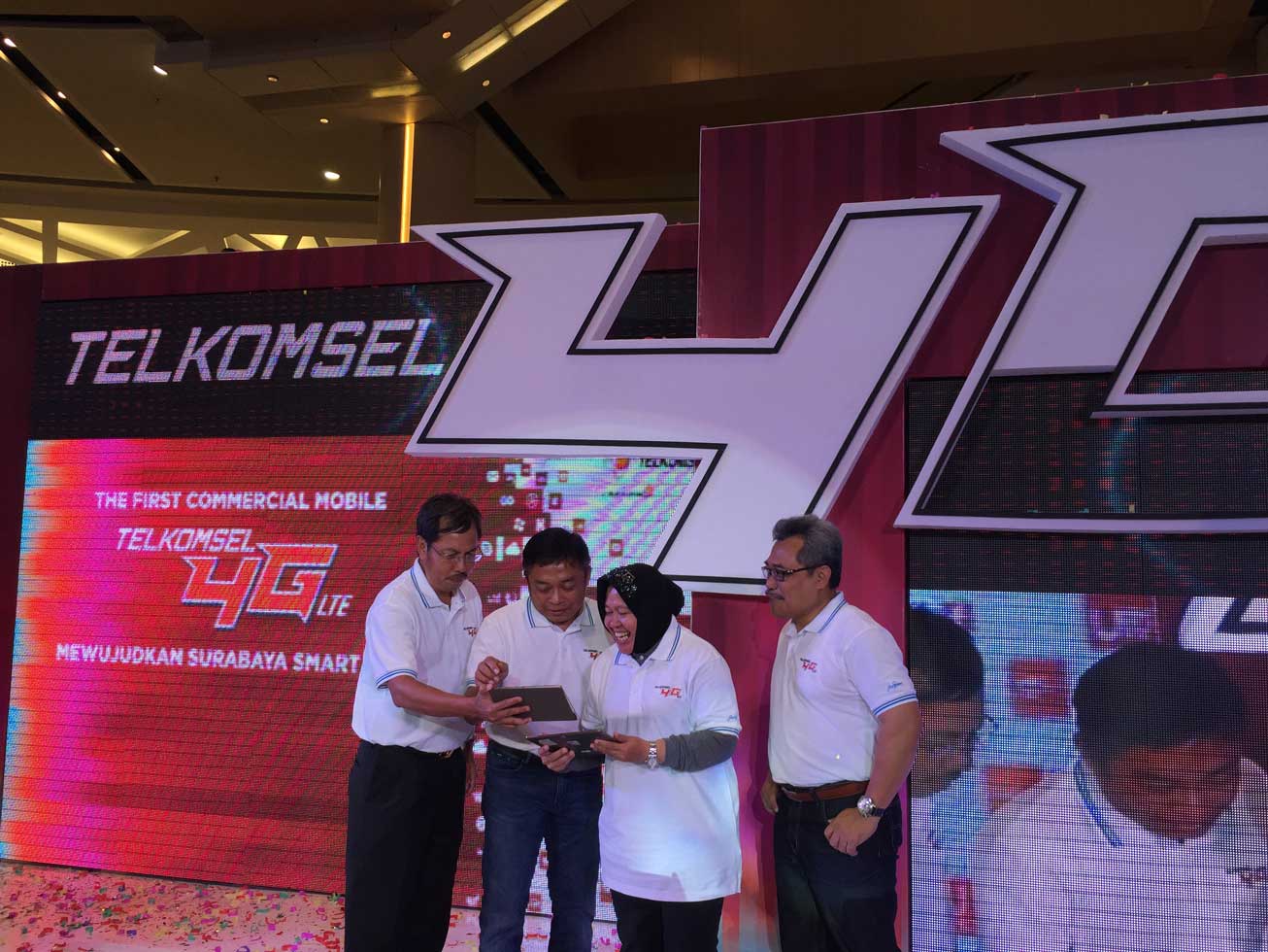 Telkomsel 4G LTE Hadir di Surabaya