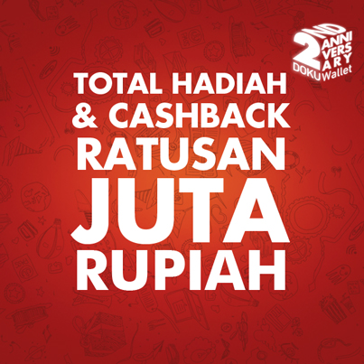 April, Doku Wallet Bagi Voucher Gratis dan Cashback   