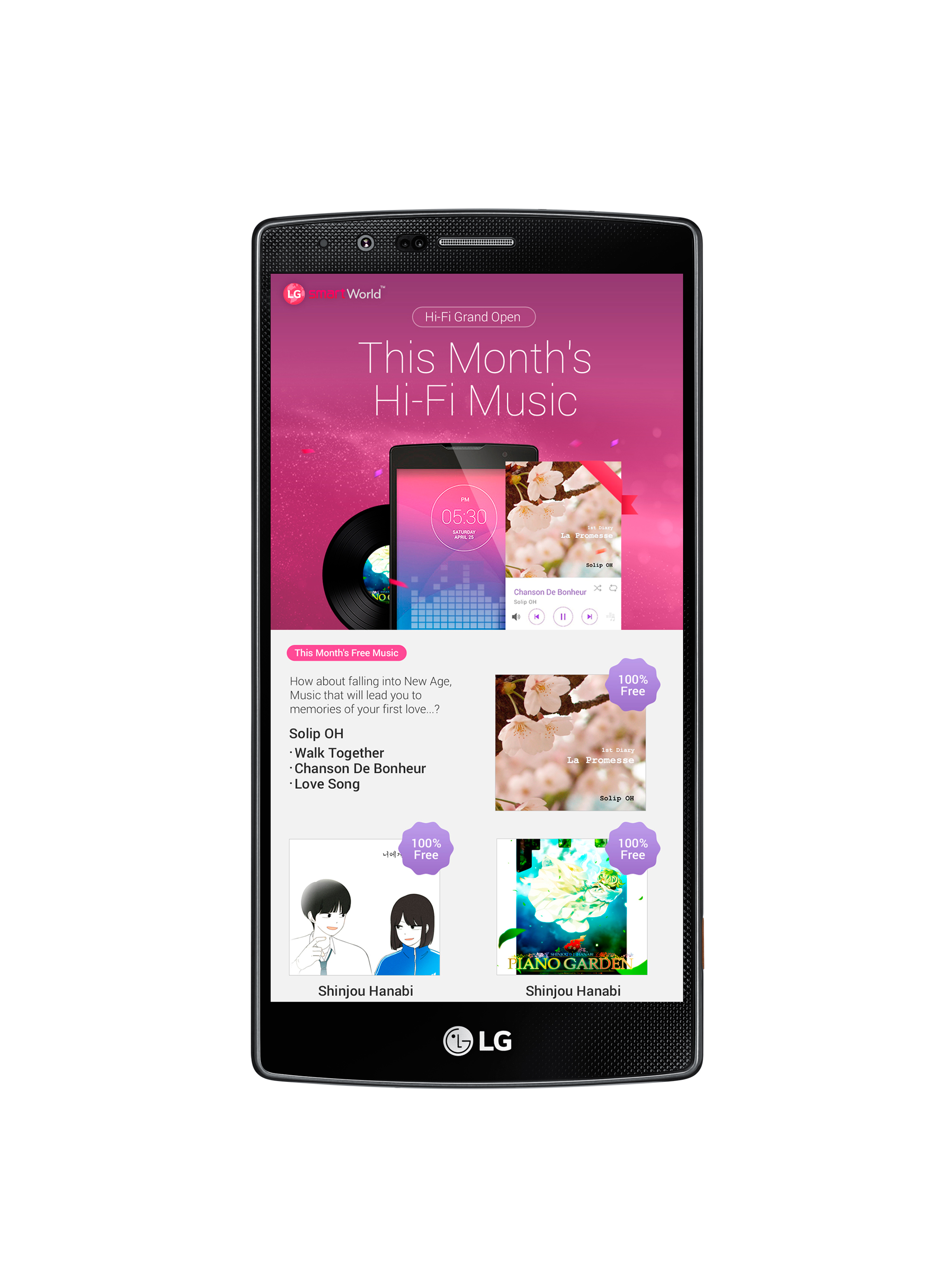 LG Beri Layanan Musik High Fidelity