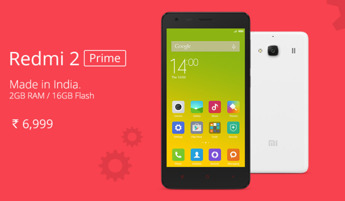 Hari ini, Xiaomi Redmi 2 Prime Hadir di Indonesia