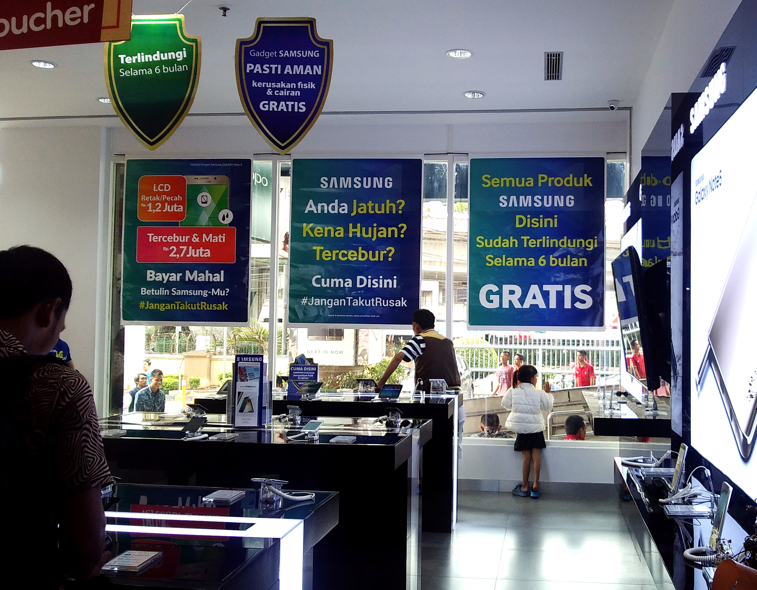 Garansi Fisik Gratis dari Samsung