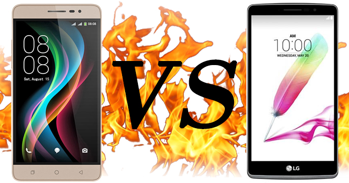 LG G4 Stylus VS Coolpad SHINE