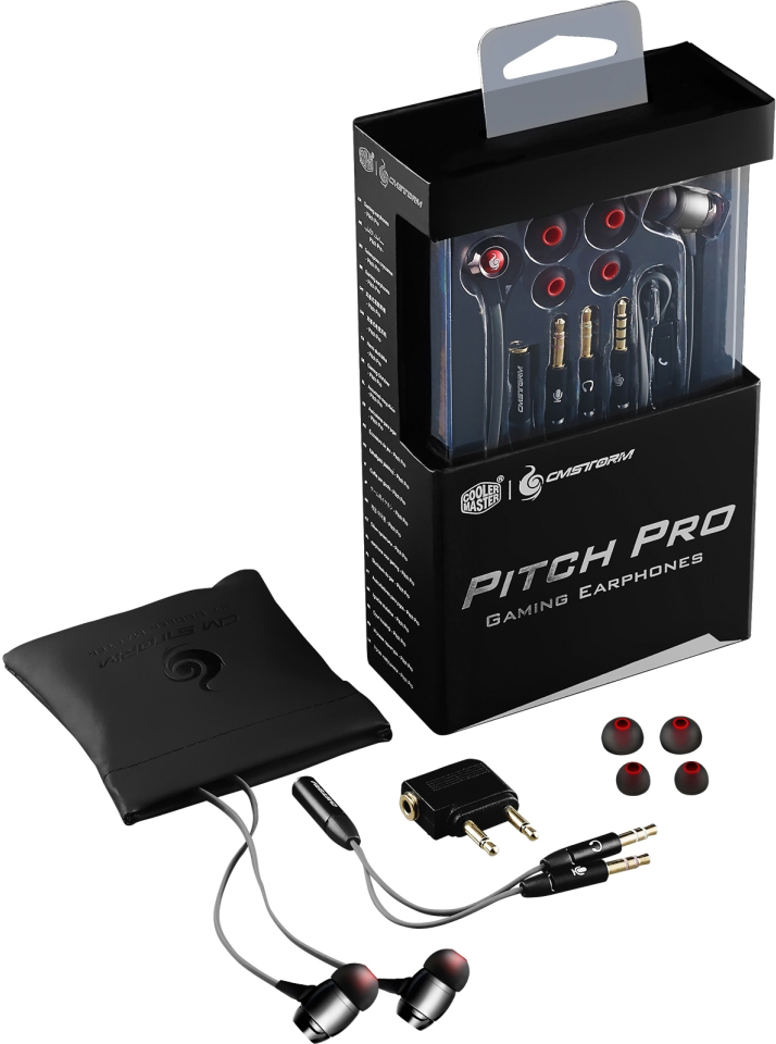 CM Storm Pitch Pro, Suara Jernih Bass Kurang