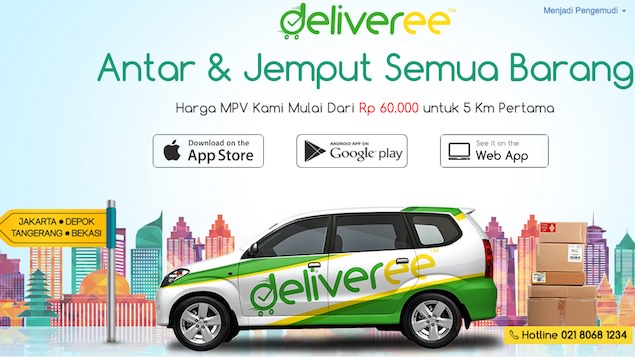 Deliveree, Antar Barang Makin Praktis