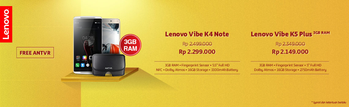 Erafone Hadirkan Promo Menarik Lenovo