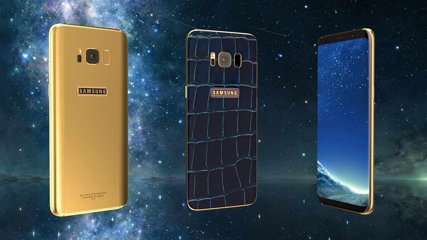 Berasa Tajir? Beli Saja Samsung Galaxy S8 Berlapis Emas Murni dan Berkulit Buaya