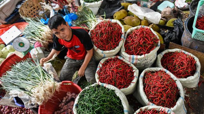 Saat Pedagang Pasar Sukabumi Diajari Dagang Online