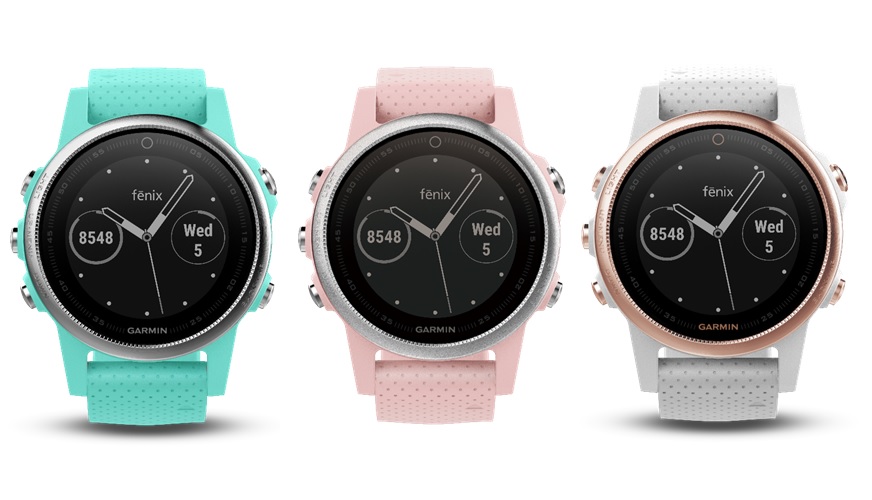 Garmin fēnix 5S Hadirkan Tiga Pilihan Warna Pastel Baru