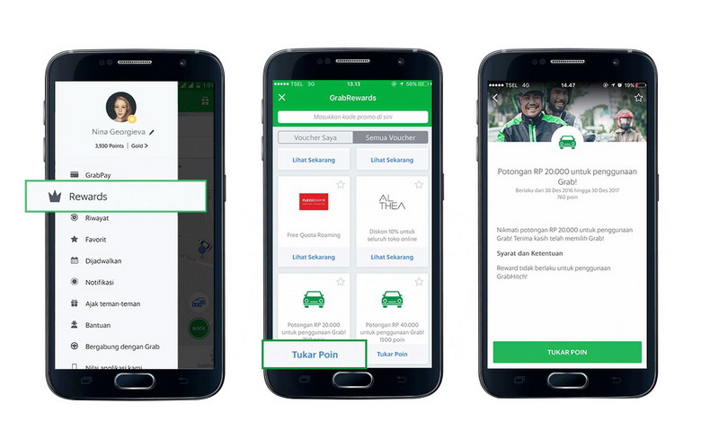 Grab Rangkul Banyak Merchant Demi Manjakan Pelanggan dengan GrabRewards