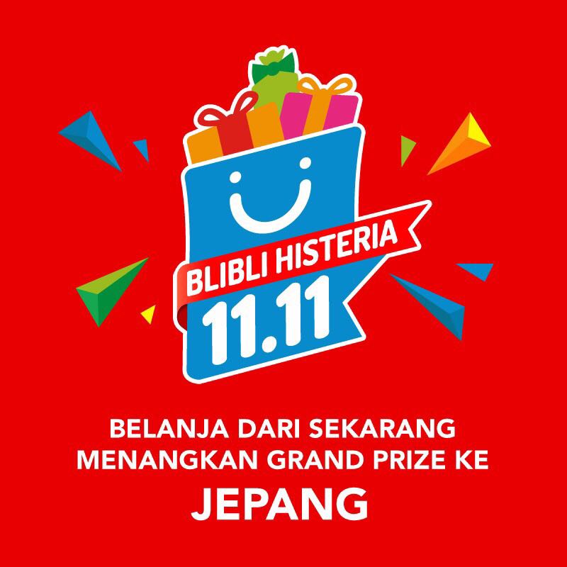 BlibliHisteria 11.11 Resmi Digelar Hadirkan Promo Menarik