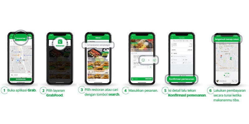 GrabFood Kini Hadir di Tiga Kota Besar Tambahan