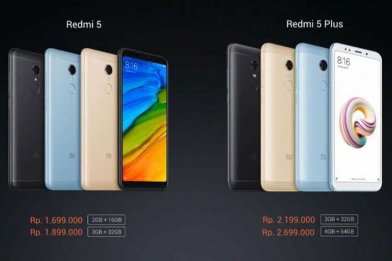 Flash Sale! Xiaomi Redmi 5 dan Redmi 5 Plus Ludes Terjual Dalam 3 Menit