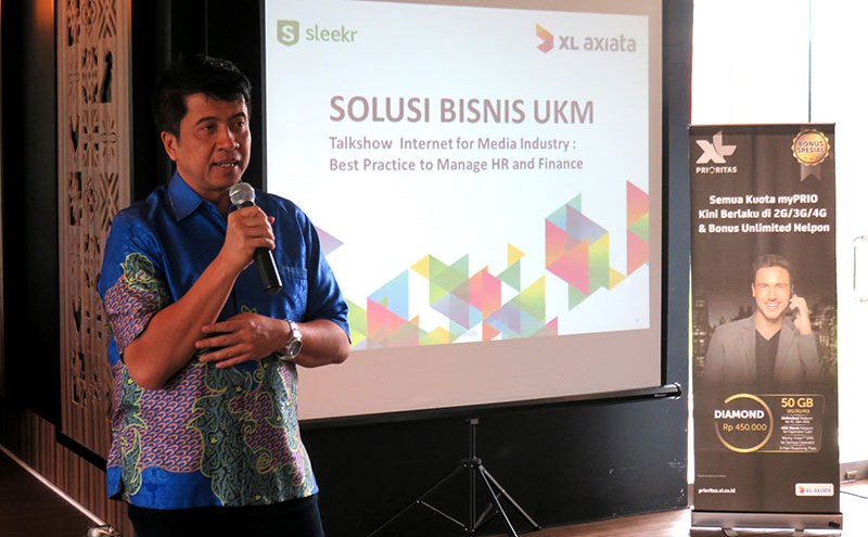 XL Axiata dan Sleekr Rilis Layanan Solusi Pengembangan Bisnis UKM