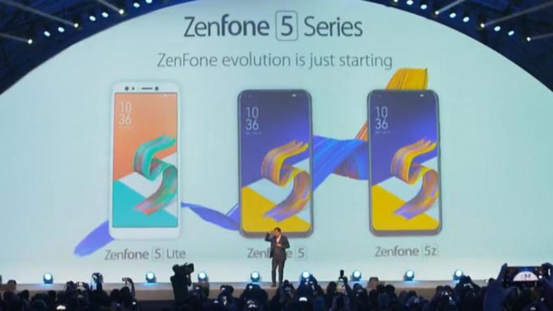 ASUS Pamerkan Seri Baru ZenFone 5Z dan ZenFone 5 di MWC 2018