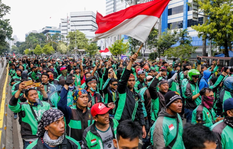 Ini Tanggapan Grab Terkait Aksi Demo Mitra Pengemudi