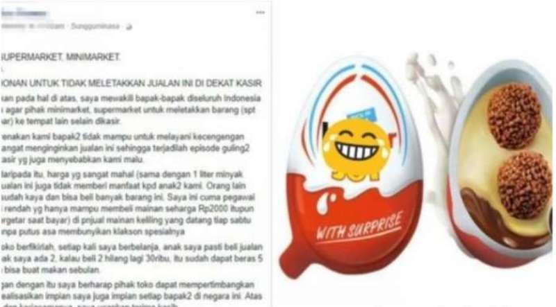 VIRAL! Permohonan Seorang Ayah Pada Toko Modern