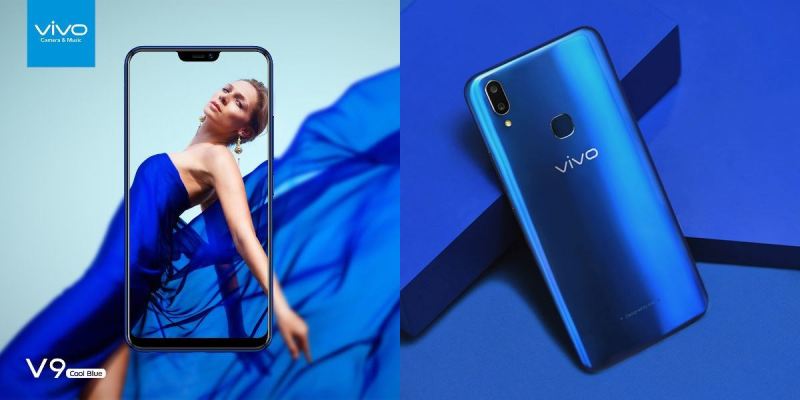 Vivo V9 Cool Blue Limited Edition Resmi Edar di Indonesia