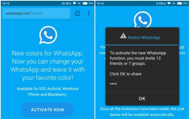 Hati-Hati! Tautan Scam “New Colors” di WhatsApp Adalah Penipuan
