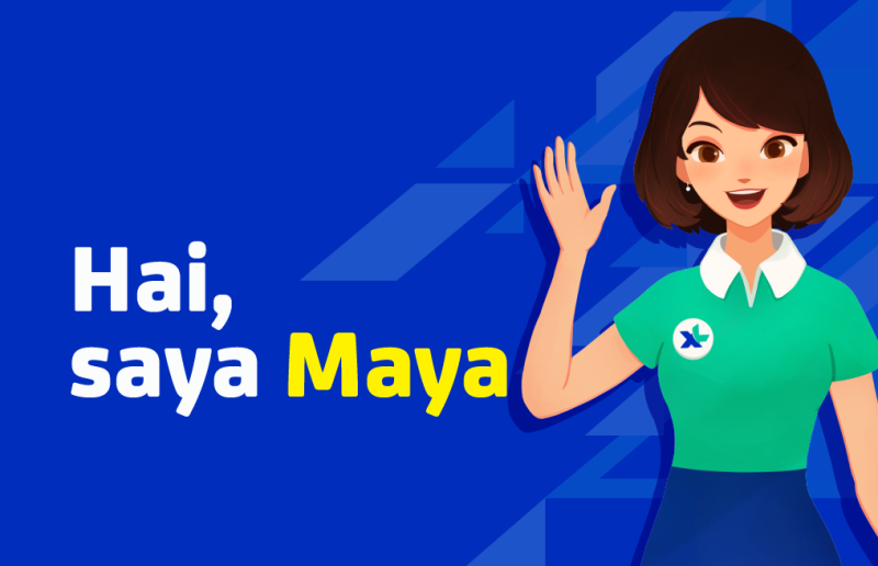 Yuk Kenalan Dengan MAYA, Virtual Assistant Milik XL Axiata