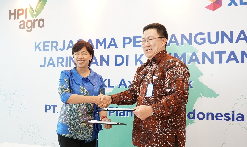 Gandeng HPI, XL Axiata Bangun Jaringan Telekomunikasi di Kawasan Perkebunan