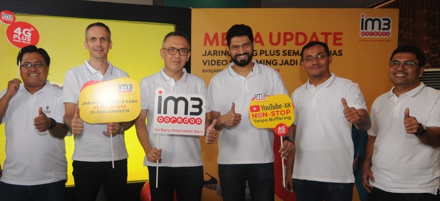 Indosat Ooredoo Ekspansi Jaringan 4G ke Kalimantan Selatan