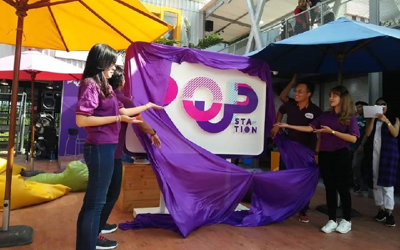 AXIS Pop Up Station Beri Wadah Kreatif Untuk Komunitas di Pekanbaru