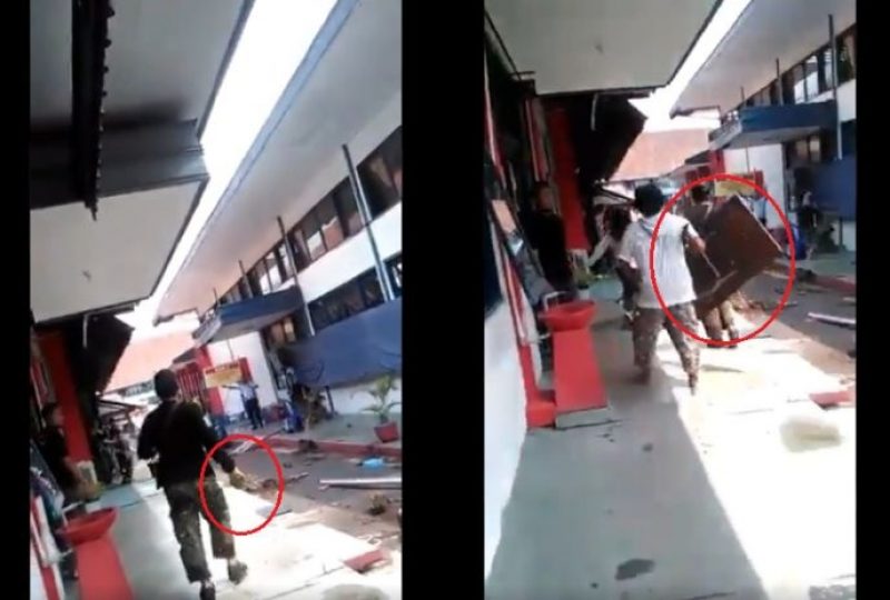 Ngeri! Video Detik-Detik Kericuhan Yang Terjadi di Rutan Kelas IA Solo