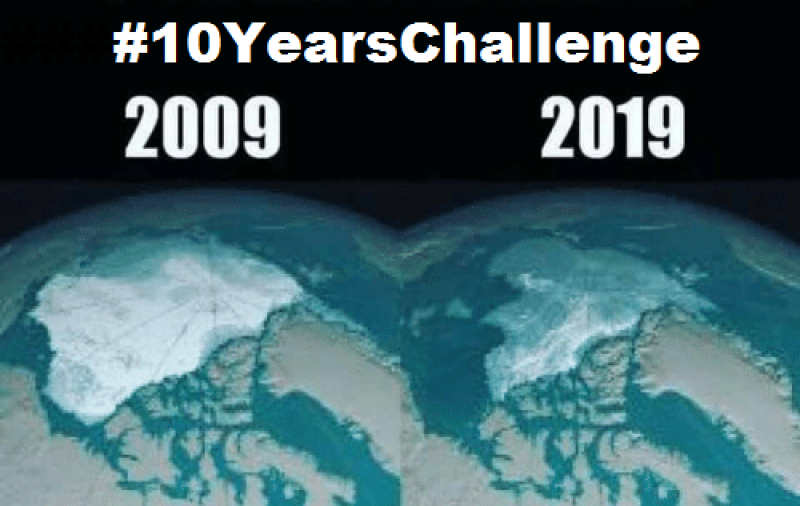 5 Foto #10YearsChallenge Yang Bikin Merinding