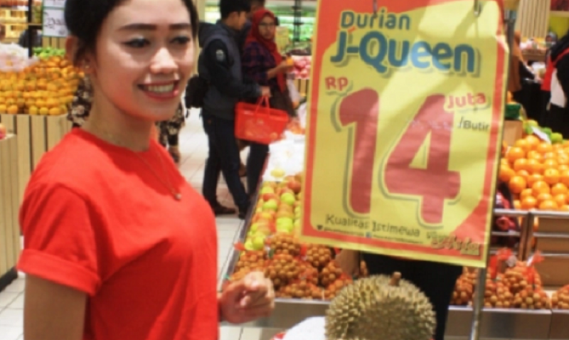 VIRAL! Durian Seharga Rp 14 Juta Per Buah Hebohkan Warga Tasikmalaya